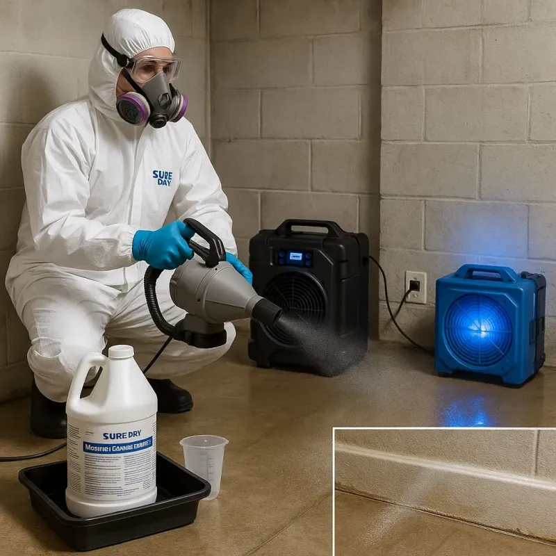 Sanitization and Odor Removal process in Madison, IN